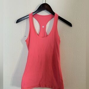 Lululemon Coral/Salmon colored tank top